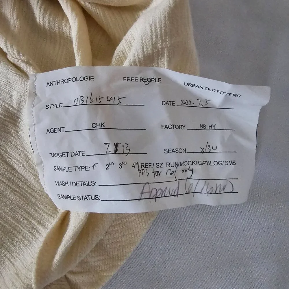 Free People Beach Women's Free-est Pink  Sand Santa Maria‎ Mini Dress S/P NWOT - Picture 14 of 14
